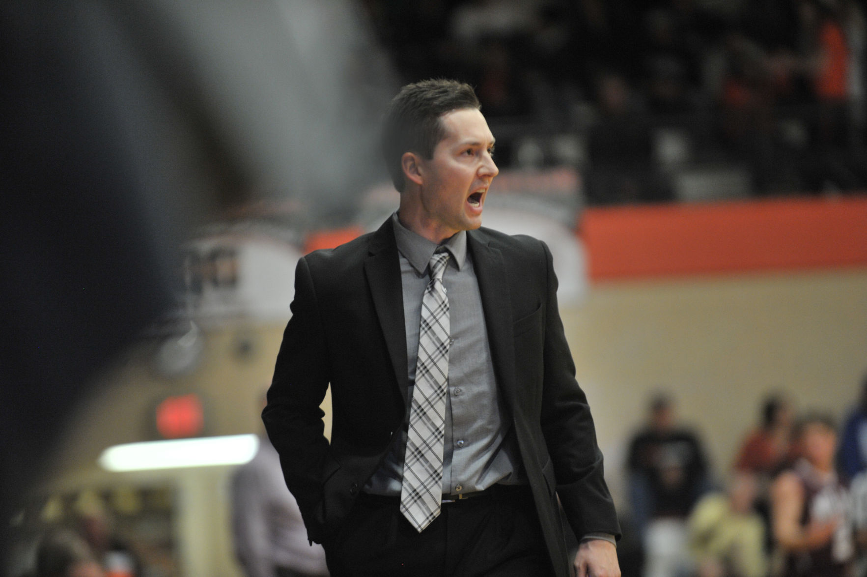 Moline at United Township boys basketball